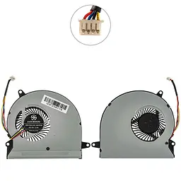 Вентилятор для ноутбука ASUS U56 U56E U56U series (13GN6K10P010-1) (Кулер)