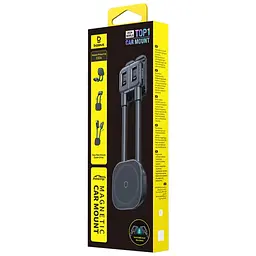 Автотримач Baseus PrimeTrip C03s Magnetic Stick-on (C00137) Cosmic Black - мініатюра 2