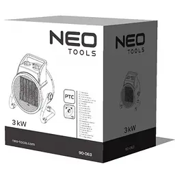 Теплова гармата Neo Tools 3 кВт (90-063) - мініатюра 6