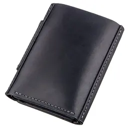 Шкіряне портмоне GRANDE PELLE 7,5х10х1,5 см acs0014750 - мініатюра 2