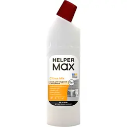 Рідина для чищення ванн Helper Max Citrus Mix Для сантехніки 1 л (4820183973016)