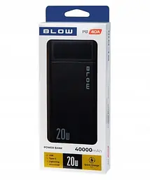 Зовнішній акумулятор BLOW PB-40A 40000 mAh 20 W Power Bank - мініатюра 2