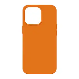 Силиконовый чехол для Apple iPhone 13 Pro, ICON2 Case, оранжевый, противоударный, панель, защита всего корпуса, матовая поверхность Soft Touch, выступает над дисплеем, совместим с защитными стеклами и пленками, с микрофиброй, ArmorStandart (ARM60490)