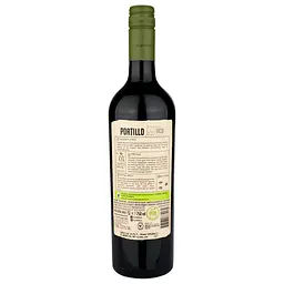 Вино Portillo Organic Malbec, червоне, сухе, 0,75 л - мініатюра 2