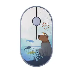 2E Миша MF300 CAPYBARA:SWIM Silent WL BT, синій