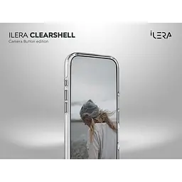 Чохол iLera ClearShell Camera Button with MagSafe для Apple iPhone Air Transparent ILHsCLCaB17Air [150427] - мініатюра 10