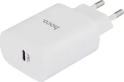 Мережевий зарядний пристрій Hoco N14 PD 20w White (745026) [81006] - мініатюра 4