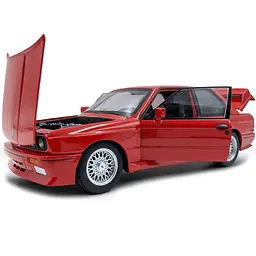 Колекційна металева модель автомобіля АвтоЕксперт BMW M3 E30 з інерцією, світлом та звуком 1:24 - мініатюра 9