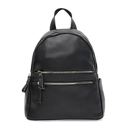 Жіночий рюкзак Borsa Leather k1s005 31x26x13 см Чорний (40156)