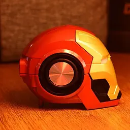 Портативна бездротова Bluetooth колонка OPT-TOP Iron Man micro-USB SD/microSD/TF Card - мініатюра 5