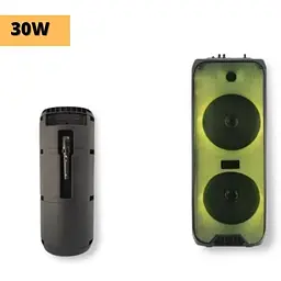 Портативна колонка бумбокс XPRO RX-8250B валіза 30Вт USB SD FM радіо Bluetooth 1 мікрофон ДК (MER-15669) - мініатюра 2