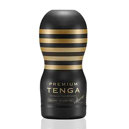 Мастурбатор Tenga Premium Original Vacuum Cup Strong (глибоке горло) з вакуумною стимуляцією - мініатюра 1