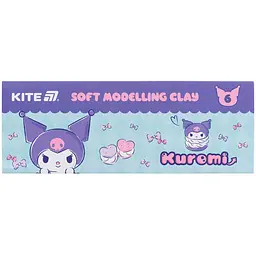 Пластилін восковий, 6 кольорів, 120 г Kuromi HK24-081 Kite