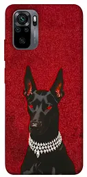 TPU чохол Demsky Premium doberman для Xiaomi Redmi Note 10 / Note 10s