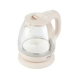 Чайник Adler AD 1283C Cappuccino скляний 1.0л - мініатюра 4