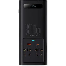 Автомобільний інвертор Baseus IGBT Power Inverter 300W [CGNB010101] [74582] - мініатюра 2