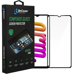 Скло захисне BeCover Poco M5 4G Black (708148) - мініатюра 3