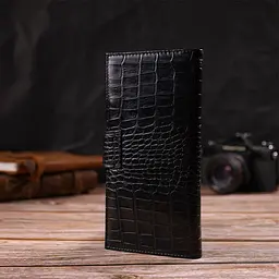 Чоловічий шкіряний гаманець Canpellini 9х18,7х1 см acs0025599 - мініатюра 7