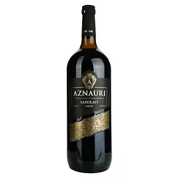 Вино Aznauri Saperavi, красное, сухое, 9-13%, 1,5 л (813571)