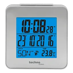 Годинник настільний Technoline WT268 Silver (WT268), Білий - мініатюра 2
