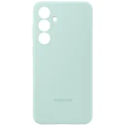 Оригінальний силіконовий чохол Samsung Silicone Case для Samsung Galaxy S24 FE Mint (EF-PS721CMEGWW) - мініатюра 5