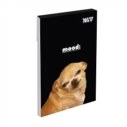 Блокнот Yes Mood А7 48 аркушів клітинка 1 шт. в асортименті (152580) - мініатюра 2