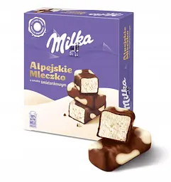Цукерки пташине молоко Milka Alpine Milk Creamy 330г - мініатюра 3