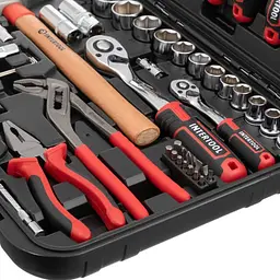 Набір інструментів Intertool ET-8100 100шт [85176] - мініатюра 4