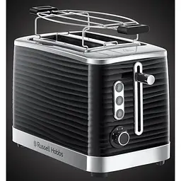 Тостер Russell Hobbs 24371-56 Inspire чорний (23681036002) - мініатюра 6