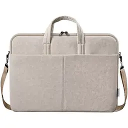 Сумка для ноутбука Defender 15.6" Solid PU beige (26126) - мініатюра 3