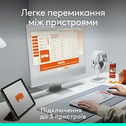 Миша Logitech POP Mouse Lilac, Bluetooth (910-007414) - мініатюра 8