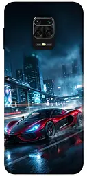 TPU чохол Demsky Red sport car для Xiaomi Redmi Note 9s / Note 9 Pro / Note 9 Pro Max