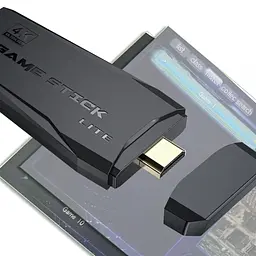 Ігрова приставка M8 Mini Game Stick 4K HDMI ігрова консоль для ТБ приставка для ігор та 2 контролери - мініатюра 3