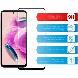Скло захисне ACCLAB Full Glue Xiaomi Redmi Note 12S (1283126564987) - мініатюра 3