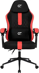 Геймерське крісло GT Racer (X-2326 Fabric Black/Red) - мініатюра 1