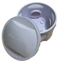 Коробка розподільна монтажна Lumano АБС пластик IP65 80х50