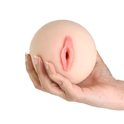 Мастурбатор-груди Cutie Pies Hannah's Handful - Pussy & Boob, глибина 9.9 см, віброкуль в подарунок - мініатюра 4