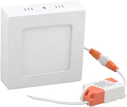 Набір світильник точковий накладний Євросвітло 6Вт квадрат LED-SS-120-6 4200К 2 шт. (59012) - мініатюра 4