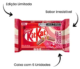 Шоколадний батончик Kit Kat Cherry Vanilla 41.5 г - мініатюра 6