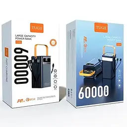 Банк заряду WUW TUGII Y106 60000мАг PD 22.5W black