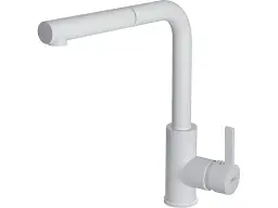 Змішувач для кухонної мийки Elleci Shell Plus Bianco 68