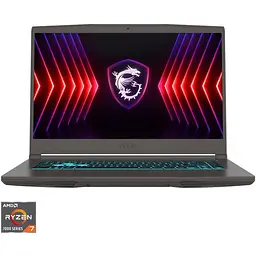 Ноутбук Ігровий MSI Thin A15 B7VF з процесором AMD Ryzen™ 7 7735HS pana la 4.75GHz, 15.6”, IPS, Full HD, 144Hz, 16GB DDR5 RAM, 1TB SSD, NVIDIA® GeForce RTX™406
