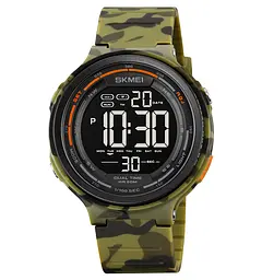 Чоловічий наручний годинник 1841CMGN Army Green Camo Skmei acs0030552