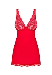 Комплект білизни Obsessive Luvae S/M червоний - мініатюра 5