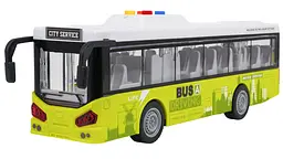 Інтерактивний дитячий автобус Ramiz 1:16 зі світлом та звуком зелений - мініатюра 2