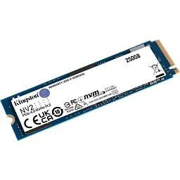 Накопичувач SSD Kingston m.2 NVMe 250GB NV2 PCIe 3.0 256 240 (SNV2S/250G) - мініатюра 2