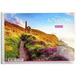 Альбом для малюв. на пруж. 30/100 А4 №PB-SC-030-8562/Школярик/