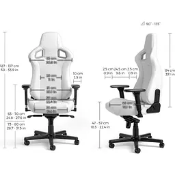 Геймерське крісло Noblechairs EPIC White Edition (NBL-EPC-PU-WED) [168945] - мініатюра 6