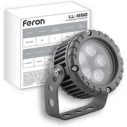 Архітектурний світлодіодний прожектор Feron LL-882 5 Вт 2700 K металік (32138)
