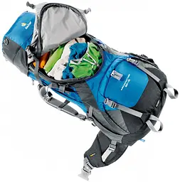 Рюкзак Deuter Aircontact Pro 55+15 SL Ocean-Midnight (1052-3330017 3033) - мініатюра 2